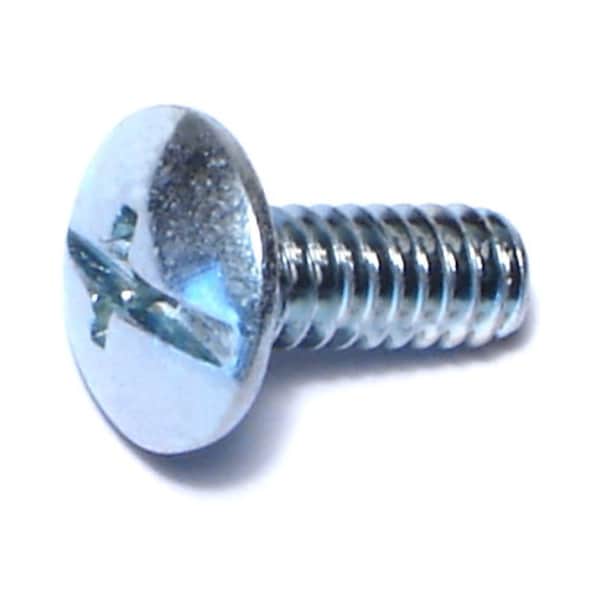 Midwest Fastener #10-24 x 1/2 in Combination Phillips/Slotted Truss Machine Screw, Zinc Plated Steel, 30 PK 63248 - main
